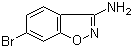 6-溴苯并[d]异恶唑-3-胺分子结构 (CAS 177995-39-0)