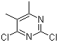 2,4-二氯-5,6-二甲基嘧啶分子结构 (CAS 1780-32-1)
