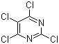2,4,5,6-四氯嘧啶分子结构 (CAS 1780-40-1)