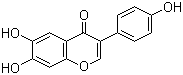 4',6,7-三羟异黄酮分子结构 (CAS 17817-31-1)