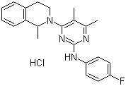 盐酸瑞伐拉赞分子结构 (CAS 178307-42-1)