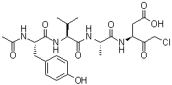 半胱天冬酶-1 抑制剂 II分子结构 (CAS 178603-78-6)