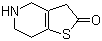 4,5,6,7-四氢噻吩并[3,2-c]吡啶-2(3H)-酮分子结构 (CAS 178688-48-7)