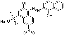 铬黑 T分子结构 (CAS 1787-61-7)