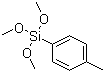 对甲苯基三甲氧基硅烷分子结构 (CAS 17873-01-7)