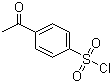 4-乙酰基苯磺酰氯分子结构 (CAS 1788-10-9)