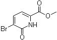 5-Bromo-1,6-dihydro-6-oxo-2-pyridinecarboxylic acid methyl ester molecular structure (CAS 178876-86-3)
