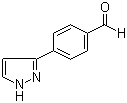 4-(1H-Pyrazol-3-yl)benzaldehyde molecular structure (CAS 179057-29-5)