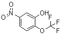 5-硝基-2-(三氟甲氧基)苯酚分子结构 (CAS 179070-94-1)