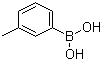 3-甲基苯硼酸分子结构 (CAS 17933-03-8)