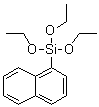 1-(Triethoxysilyl)naphthalene molecular structure (CAS 17938-06-6)