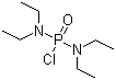 双(二乙基胺基)磷酰氯分子结构 (CAS 1794-24-7)