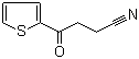 4-氧代-4-(2-噻吩基)丁腈分子结构 (CAS 17960-38-2)