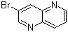 3-溴-1,5-萘啶分子结构 (CAS 17965-71-8)
