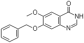 6-甲氧基-7-苄氧基喹唑啉-4-酮分子结构 (CAS 179688-01-8)