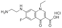 Norfloxacin EP Impurity B HCl molecular structure (CAS 1797116-86-9)