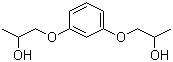 1,3-亚苯基双(2-羟基丙基)醚分子结构 (CAS 17977-39-8)
