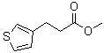3-噻吩丙酸甲酯分子结构 (CAS 179932-05-9)