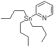(2-吡啶基)三丁基锡烷分子结构 (CAS 17997-47-6)