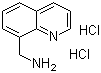 8-喹啉甲胺二盐酸盐分子结构 (CAS 18004-63-2)