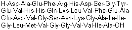 L-alpha-Aspartyl-L-alanyl-L-alpha-glutamyl-L-phenylalanyl-L-arginyl-L-histidyl-L-alpha-aspartyl-L-serylglycyl-L-tyrosyl-L-alpha-glutamyl-L-valyl-L-histidyl-L-histidyl-L-glutaminyl-L-lysyl-L-leucyl-L-valyl-L-phenylalanyl-L-alpha-glutamyl-L-alanyl-L-alpha-glutamyl-L-alpha-aspartyl-L-valylglycyl-L-seryl-L-asparaginyl-L-lysylglycyl-L-alanyl-L-isoleucyl-L-isoleucylglycyl-L-leucyl-L-methionyl-L-valylglycylglycyl-L-valyl-L-valyl-L-isoleucyl-L-alanine molecular structure (CAS 1802086-22-1)