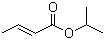 巴豆酸异丙酯分子结构 (CAS 18060-77-0)