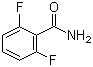 2,6-Difluorobenzamide molecular structure (CAS 18063-03-1)