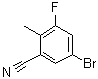5-Bromo-3-fluoro-2-methylbenzonitrile molecular structure (CAS 1807117-78-7)
