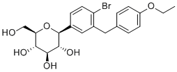 Dapagliflozin Impurity 3 molecular structure (CAS 1807632-95-6)