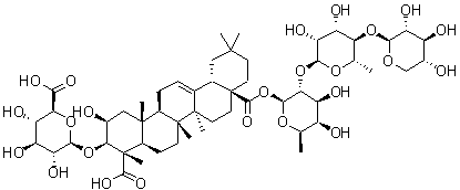 青葙苷 I分子结构 (CAS 1807732-38-2)