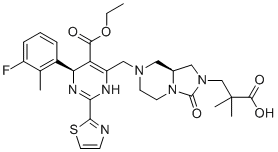 Linvencorvir molecular structure (CAS 1808248-05-6)