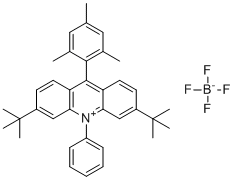 3,6-Di-tert-butyl-9-mesityl-10-phenylacridinium Tetrafluoroborate molecular structure (CAS 1810004-87-5)