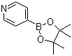结构式 CAS# 181219-01-2, 4-吡啶硼酸频哪醇酯