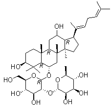 人参皂苷 F4分子结构 (CAS 181225-33-2)