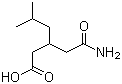 3-Carbamoymethyl-5-methylhexanoic acid molecular structure (CAS 181289-15-6)