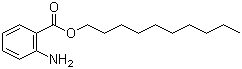 邻氨基苯甲酸癸酯分子结构 (CAS 18189-07-6)