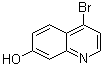 4-溴-7-羟基喹啉分子结构 (CAS 181950-60-7)