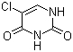 5-氯尿嘧啶分子结构 (CAS 1820-81-1)