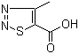 4-Methyl-1,2,3-thiadiazole-5-carboxylic acid molecular structure (CAS 18212-21-0)