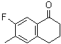 7-氟-6-甲基-3,4-二氢-2H-萘-1-酮分子结构 (CAS 182182-24-7)