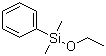 二甲基乙氧基苯基硅烷分子结构 (CAS 1825-58-7)