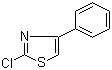 2-氯-4-苯基噻唑分子结构 (CAS 1826-23-9)