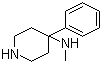 N-Methyl-4-phenyl-4-piperidinamine molecular structure (CAS 182621-56-3)