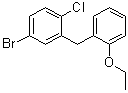 4-Bromo-1-chloro-2-[(2-ethoxyphenyl)methyl]benzene molecular structure (CAS 1830346-16-1)