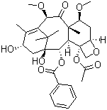 7,10-二甲氧基-10-DAB III分子结构 (CAS 183133-94-0)