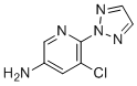 5-Chloro-6-(2H-1,2,3-triazol-2-yl)pyridin-3-amine molecular structure (CAS 1832583-43-3)
