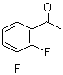 2,3-二氟苯乙酮分子结构 (CAS 18355-80-1)