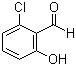 2-氯-6-羟基苯甲醛分子结构 (CAS 18362-30-6)