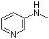 3-甲氨基吡啶分子结构 (CAS 18364-47-1)