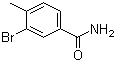 3-Bromo-4-methylbenzamide molecular structure (CAS 183723-09-3)